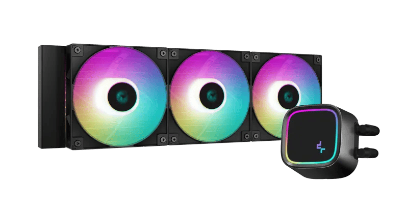 مبرد Deepcool LE720 360mm AIO سائل 250W TDP أسود - 2
