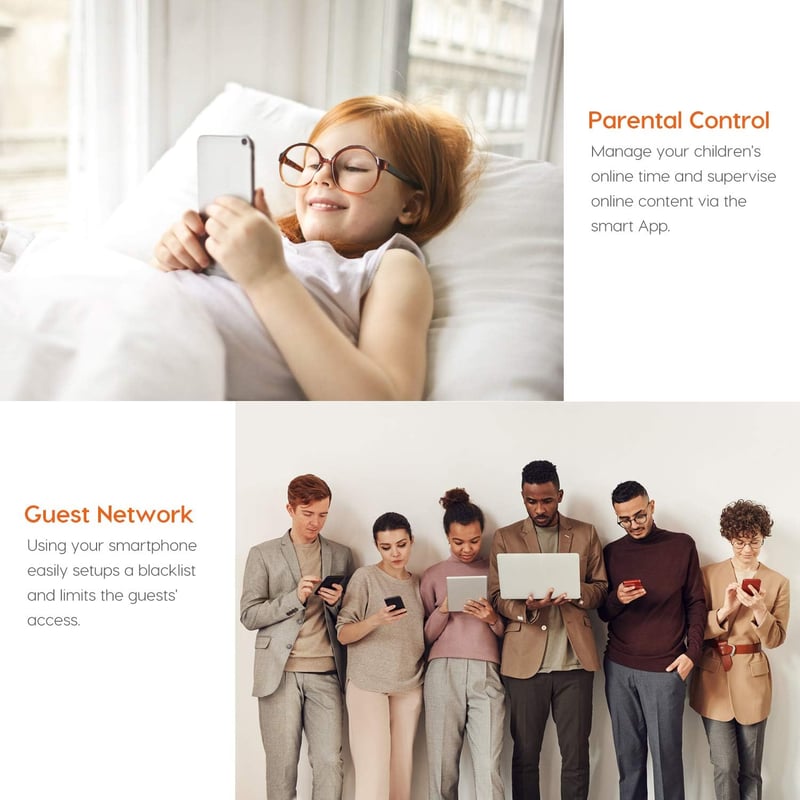 Tenda AC5 V3.0 AC1200 Dual-Band WiFi 5 Router - 4