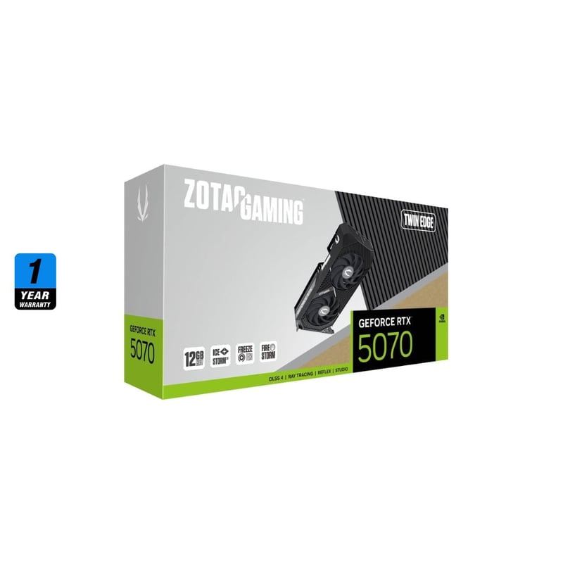 ZOTAC GAMING GeForce RTX 5070 12GB GDDR7 Twin Edge - 6