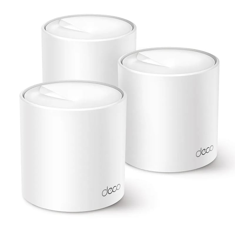 TP-Link Deco X50 AX3000 3-Pack WiFi 6 Dual-Band Mesh System - 3