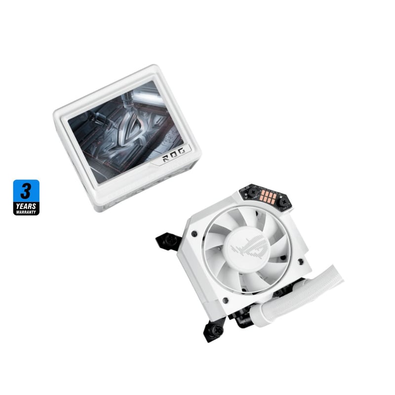 مبرد ASUS ROG Ryujin III 360mm AIO سائل ARGB أبيض - 7