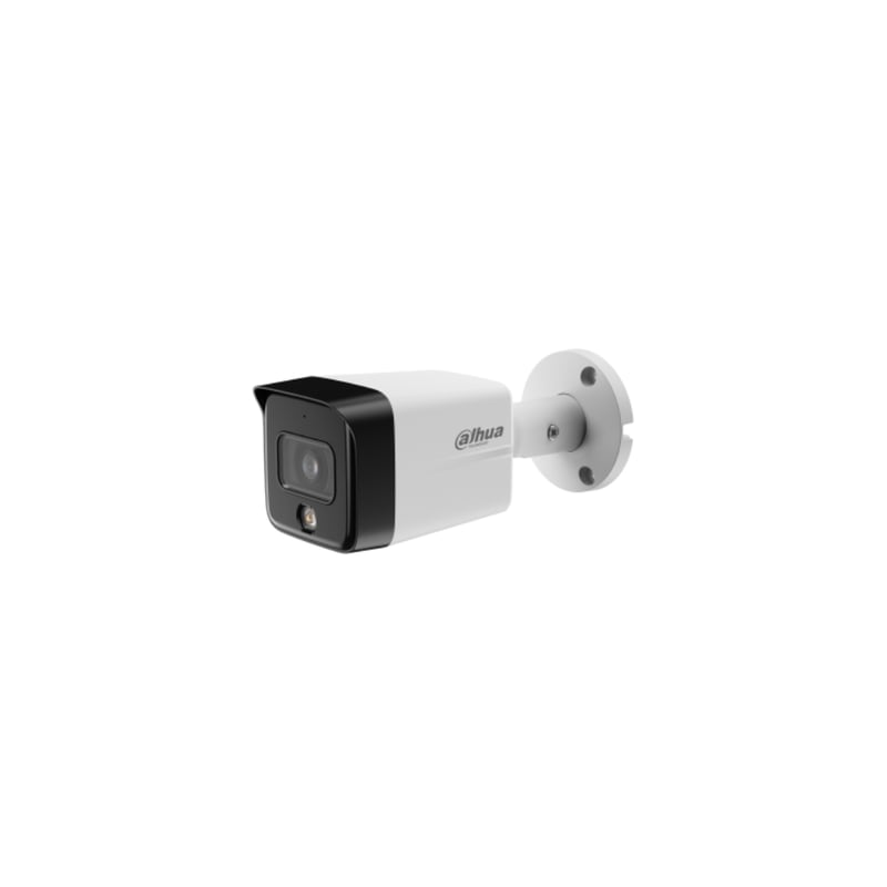 كاميرا سلكية Dahua IPC-HFW1839TC-A-IL 8MP 4K كشاف خارجي ذو ضوء مزدوج - 1