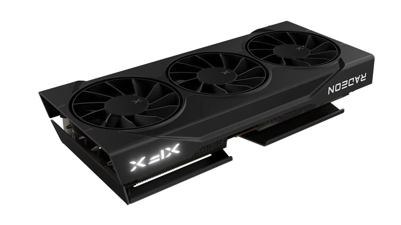 XFX Swift AMD Radeon RX 9060 XT OC Triple Fan Gaming Edition 16GB Graphics Card - 3