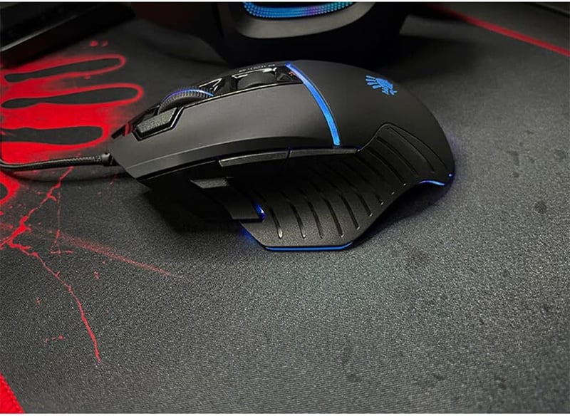 ماوس Bloody W95 Max 12000 DPI سلكي RGB أسود - 33