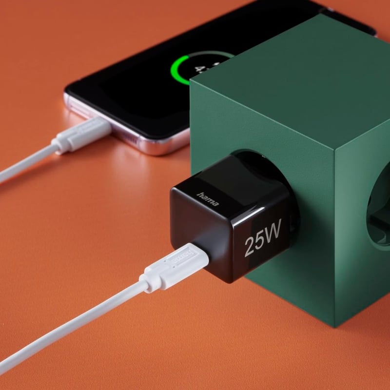 شاحن Hama 25W Power Delivery Qualcomm أسود - 11
