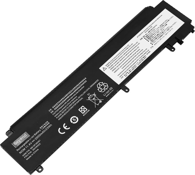 Zoom Laptop Battery for Lenovo ThinkPad T460s T470s - 4