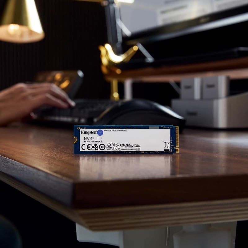 Kingston NV2 1TB NVMe M.2 PCIe 4.0 Internal SSD - 3