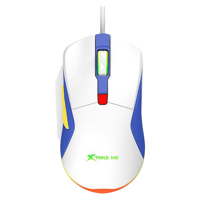 Xtrike Me GM-227 Wired Gaming Mouse 3600 DPI White/Blue - 2