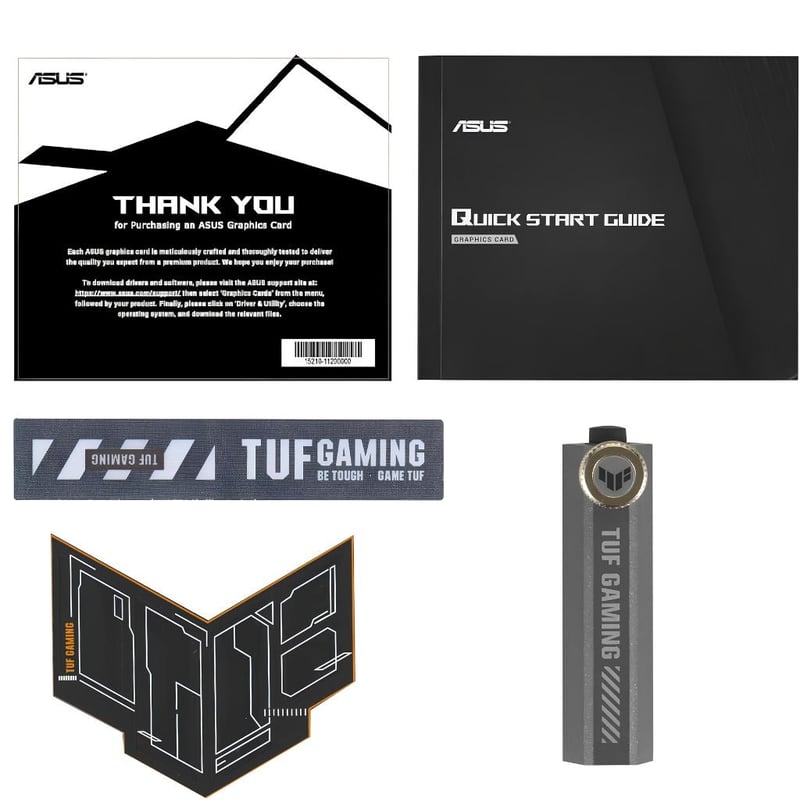ASUS TUF Gaming Radeon™ RX 9070 XT 16GB GDDR6 OC Edition - 9