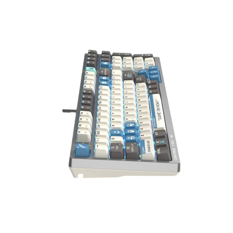 Bloody S98 (PIXEL) BLMS Mechanical Gaming Keyboard - Pixels Blue - 8