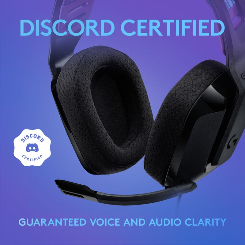 سماعات Logitech G335 سلكي مع ميكروفون أسود - 27