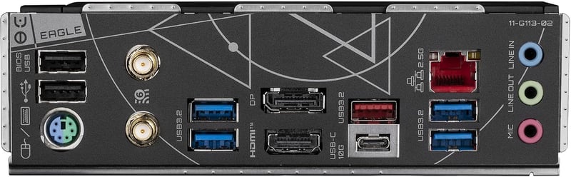 لوحة أم جيجابايت GIGABYTE Z790 EAGLE AX بمقبس LGA 1700 ودعم ذاكرة DDR5 بحجم ATX - 6