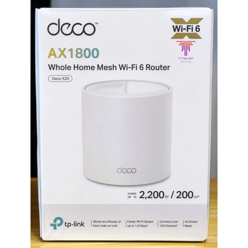 TP-Link Deco X20 AX1800 Mesh Wi-Fi 6 Dual-Band System - 2