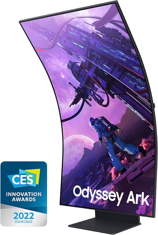 Samsung Odyssey Ark 55" 4K 165Hz VA Curved Gaming Monitor - 3