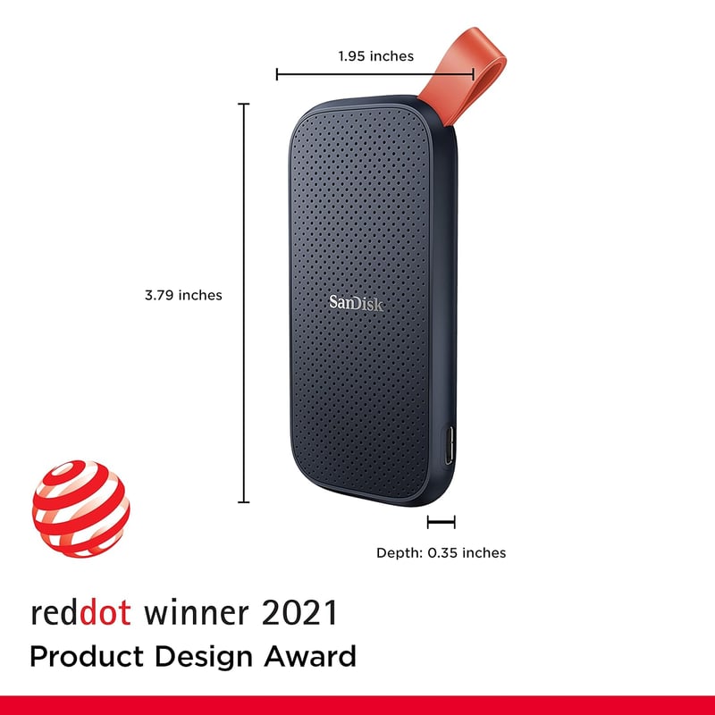 هارد خارجي SanDisk Portable SSD 2TB USB 3.2 - 3