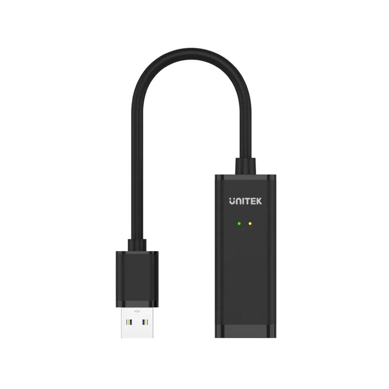 محول USB UNITEK Y-3470 USB 3.0 إلى Gigabit Ethernet أسود - 2