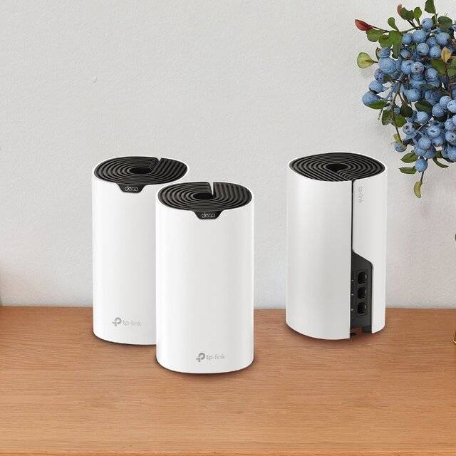 راوتر TP-Link Deco S7 AC1900 Dual-Band WiFi 5 Mesh 3-Pack - 4