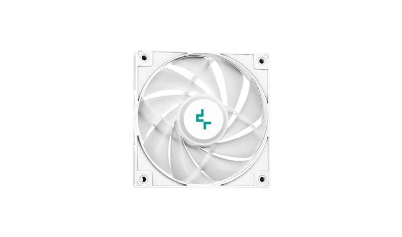 DeepCool LE720 WH 360mm ARGB AIO Liquid Cooler 250W TDP White - 5