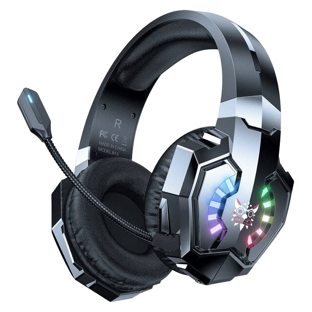 Onikuma B15 Tri-Mode Gaming Headset 50mm Drivers Wireless RGB - 4