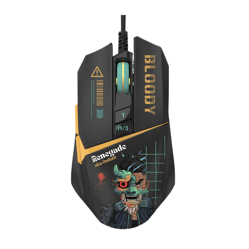 Bloody W63 Max RGB Wired Gaming Mouse 10000 DPI - 7