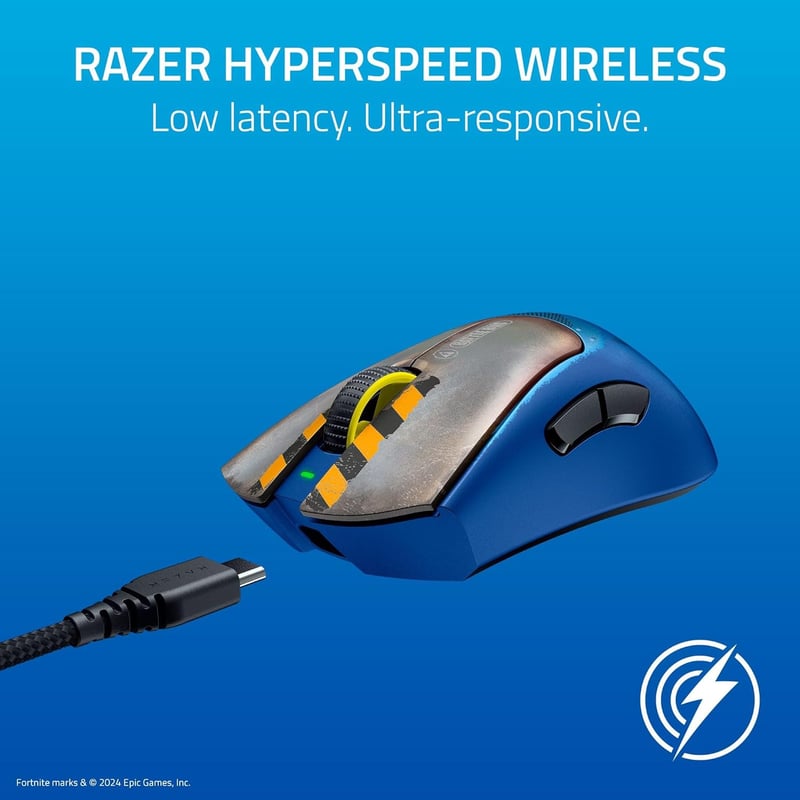 ماوس Razer DeathAdder V3 Pro 30000 DPI لاسلكي RGB أسود - 9
