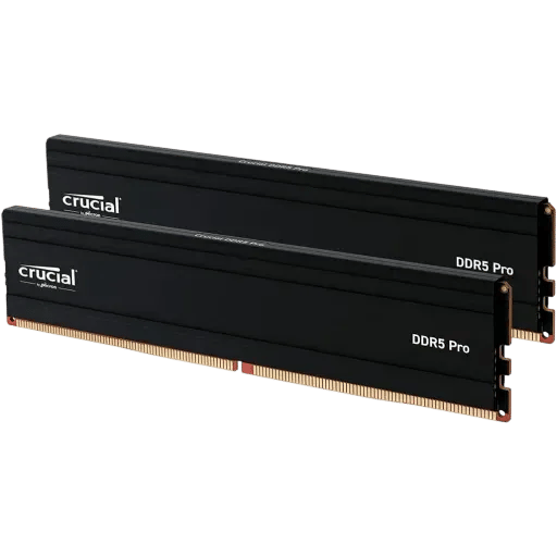 Crucial Pro DDR5 48GB (2x24GB) 6000MHz UDIMM Memory - 2