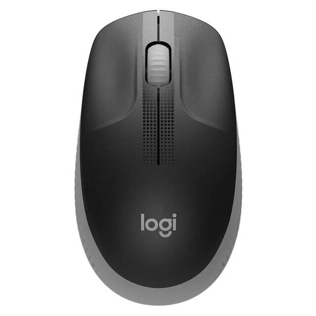 ماوس Logitech M190 1000 DPI لاسلكي أسود - 1