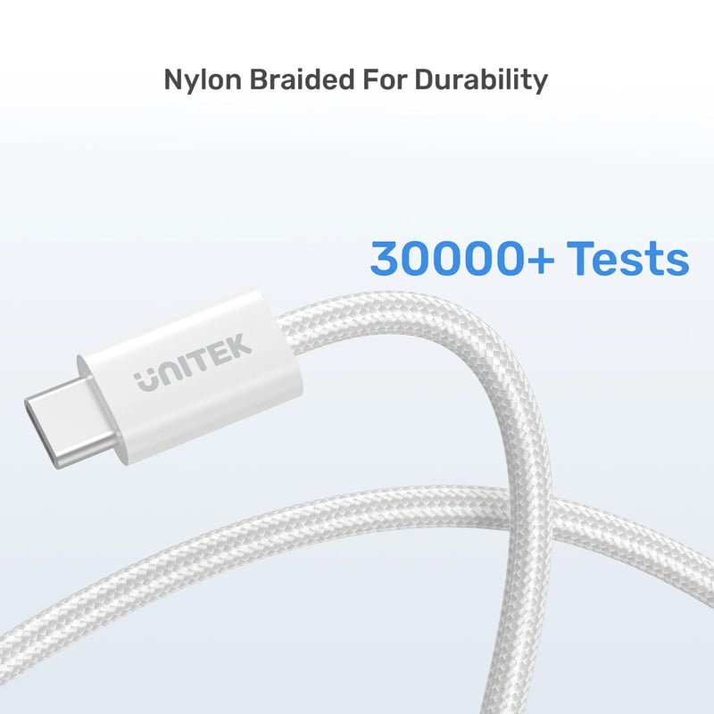 كيبل Unitek C14141A USB-C إلى USB-C 100W Magnetic 1m - 7