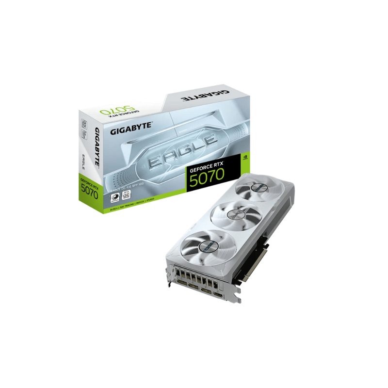 كارت شاشة Gigabyte GeForce RTX 5070 12GB GDDR7 Eagle OC Edition - 1