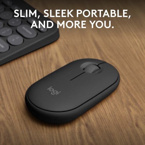 ماوس Logitech Pebble Mouse 2 M350s 4000 DPI بلوتوث أبيض - 7
