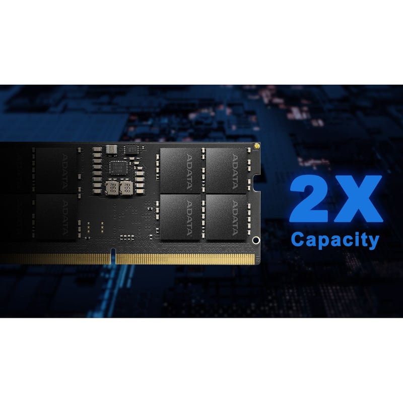 ADATA DDR5 32GB (1x32GB) 5600MHz SO-DIMM Laptop Memory - 4