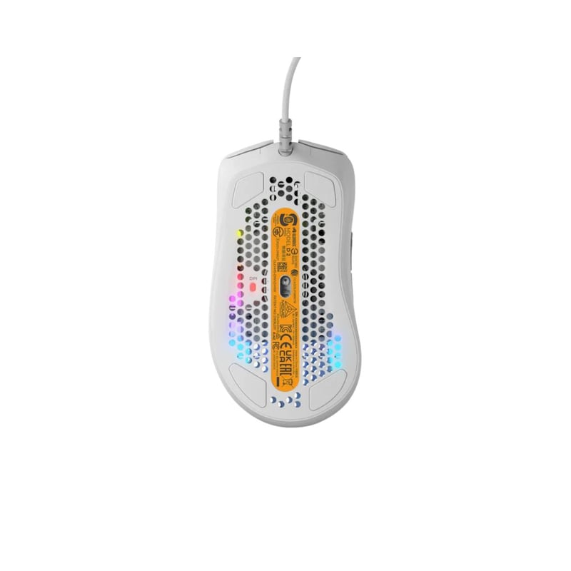 ماوس Glorious Model D 2 26000 DPI سلكي RGB أبيض - 1