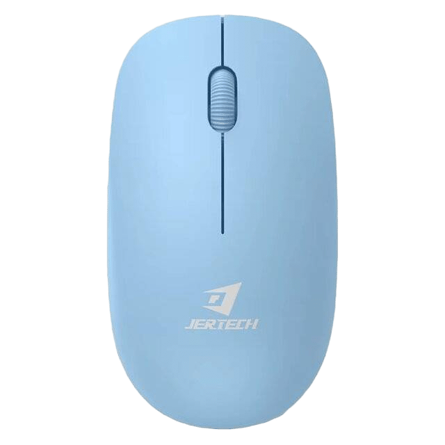 Jertech JR8 Wireless Mouse 2400 DPI Blue - 4