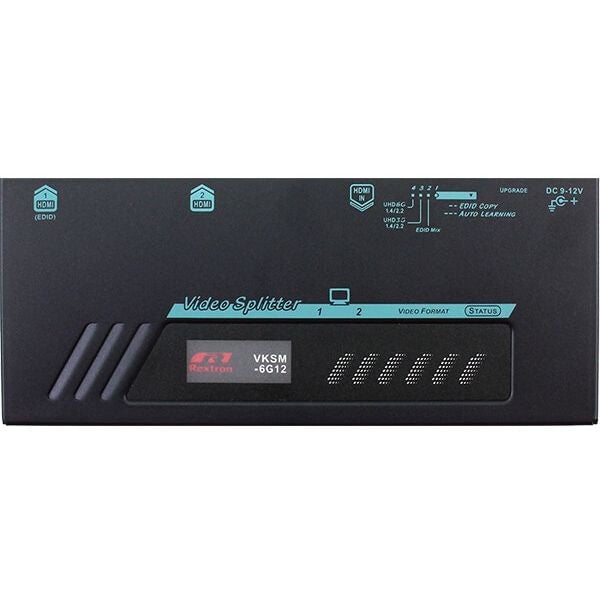 محول Rextron VKSM-6G12 سبليتر HDMI 2-Port 4K@60Hz HDMI 2.0 - 4