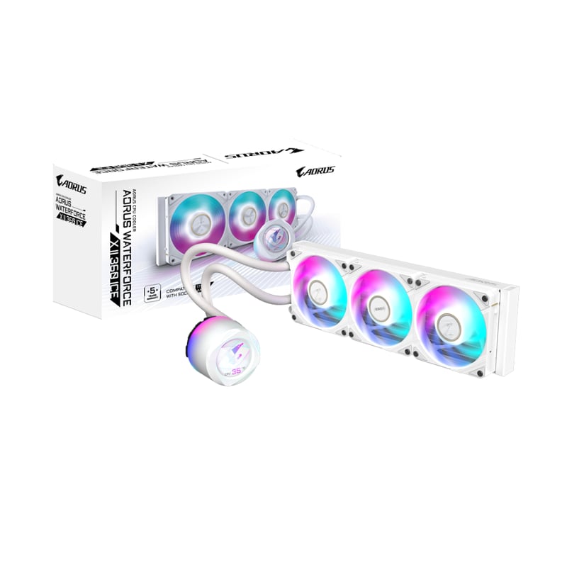 مبرد Gigabyte Aorus Waterforce X II 360mm AIO Liquid ARGB - 4