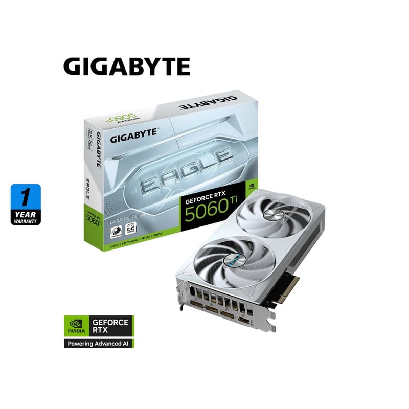 Gigabyte EAGLE GeForce RTX 5060 Ti 16GB GDDR7 OC Edition - 8