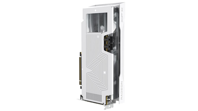 XFX Swift AMD Radeon RX 9070 GRE White Triple Fan Gaming Edition 12GB Graphics Card - 4