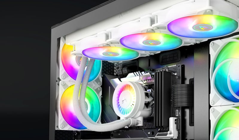 ARCTIC Liquid Freezer III 420 A-RGB AIO Liquid Cooler - 3
