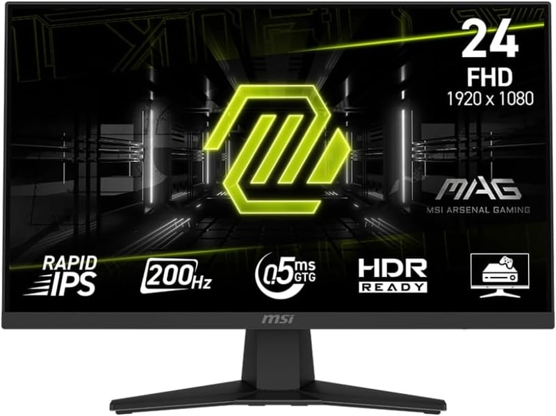 شاشة MSI MAG 244F 24″ 1920x1080 FHD 200Hz IPS - 2