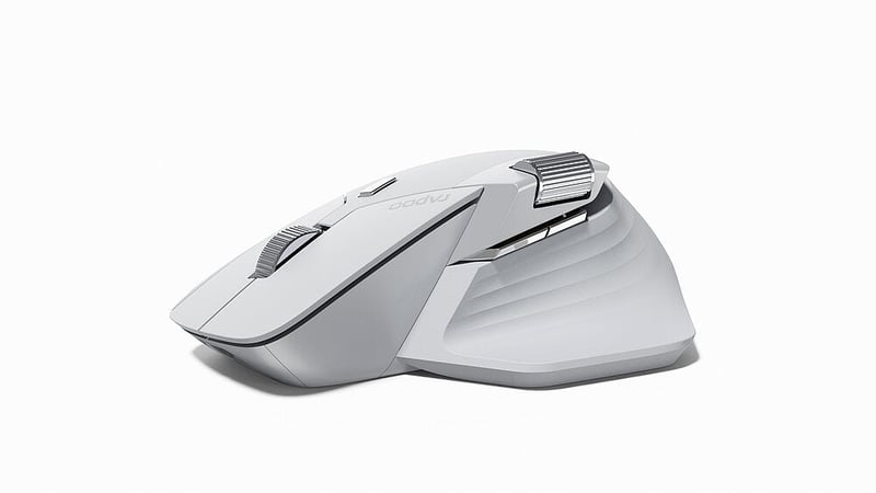 ماوس Rapoo MT760 4000 DPI 2.4GHz Bluetooth أبيض - 5
