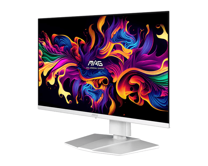 MSI MAG 272QPW QD-OLED X28 27" 2K QHD 280Hz 0.03ms White Gaming Monitor - 5