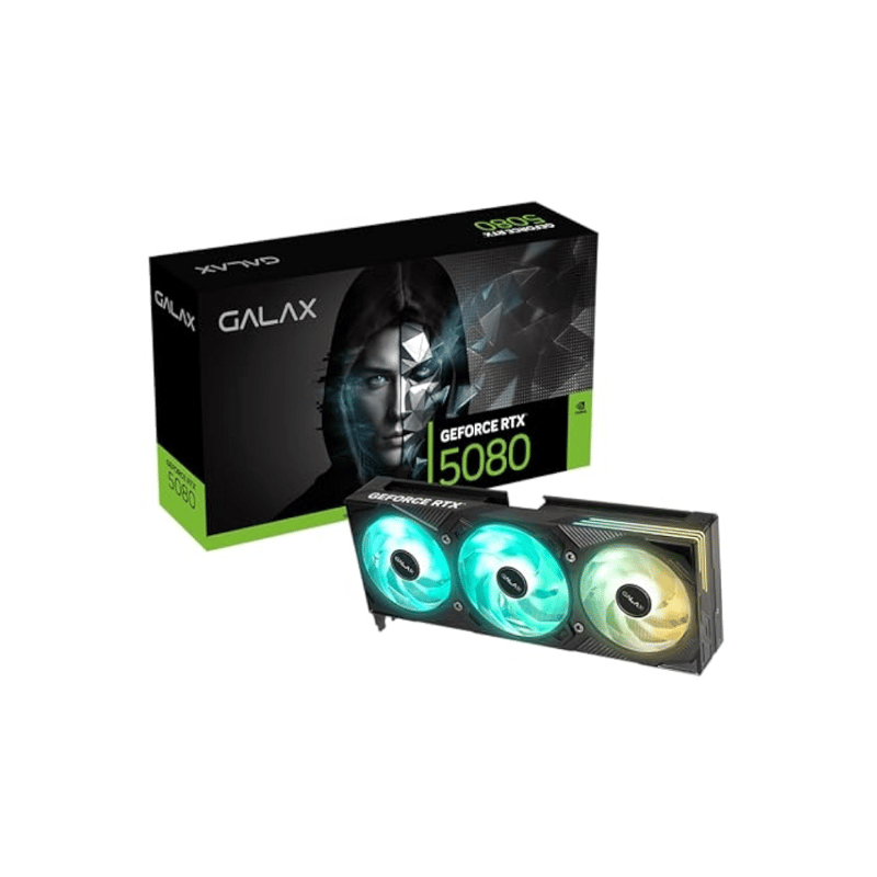 كارت شاشة GALAX EX GeForce RTX 5080 16GB GDDR7 1-Click OC Edition أسود - 2