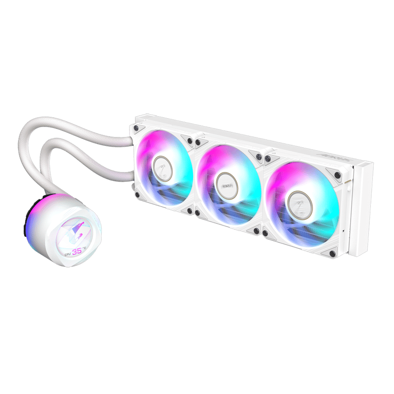 Gigabyte AORUS WATERFORCE X II 360 ICE AIO Liquid Cooler White - 4
