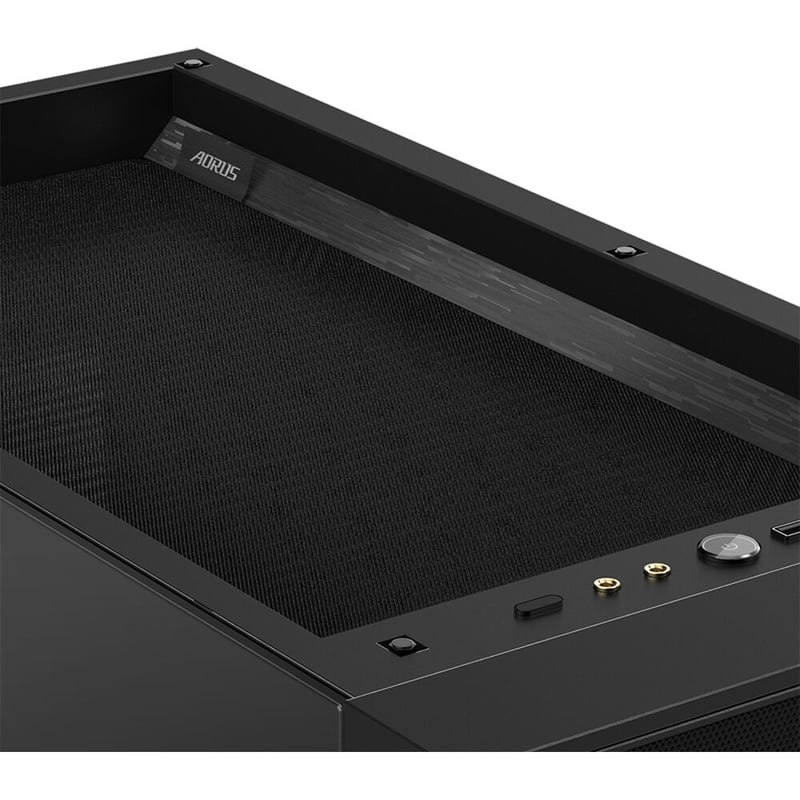 كيس Gigabyte Aorus Mid-Tower E-ATX زجاج مقوى مراوح ARGB - 9