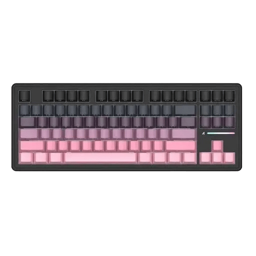 كيبورد Attack Shark M87 Pro V2 TKL ميكانيكي Tri-Mode لاسلكي RGB أسود - 5