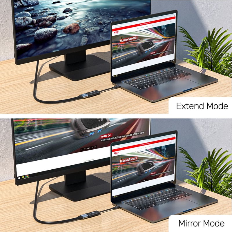 UNITEK USB-C to HDMI 2.0 Adapter 4K@60Hz - 5