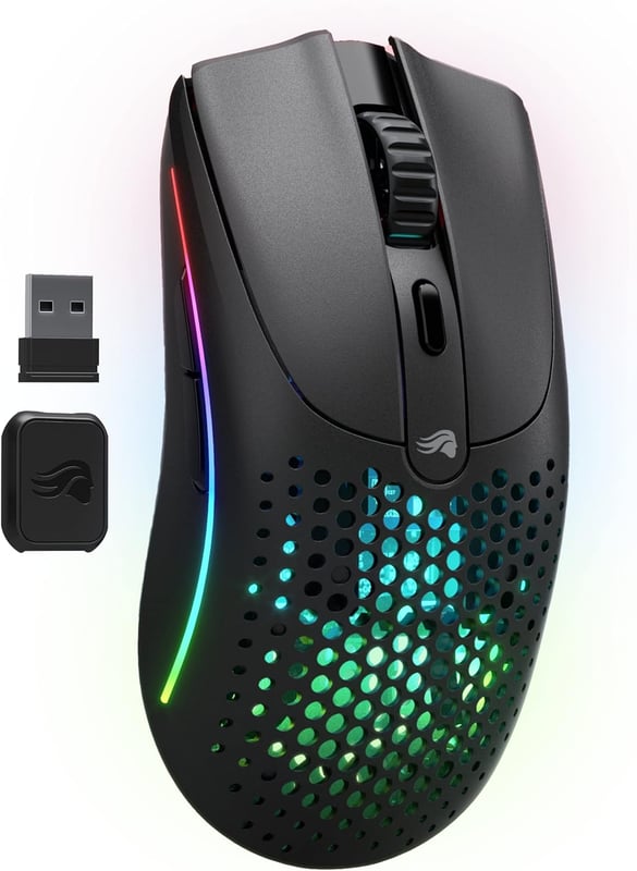 ماوس Glorious Model O 2 Mini 26000 DPI سلكي RGB أسود - 5