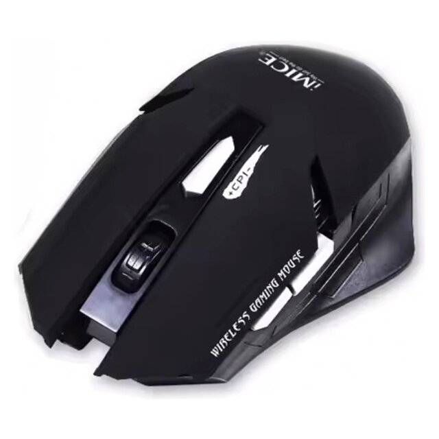 ماوس iMice E1700 لاسلكي 2.4GHz أسود 3200 DPI - 3