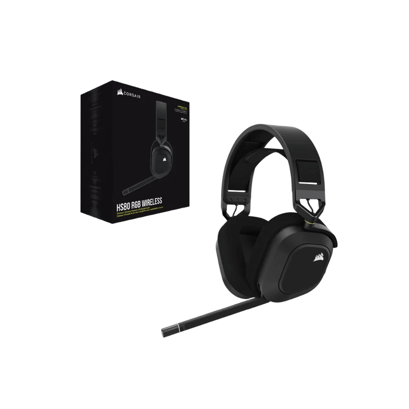 Corsair HS80 RGB Wireless Gaming Headset Carbon - 5