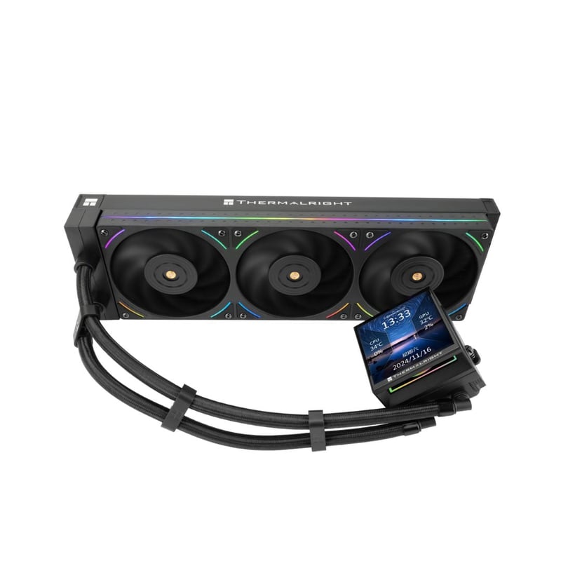 Thermalright Hyper Vision 360 UB AIO Liquid Cooler 360mm RGB Black - 4